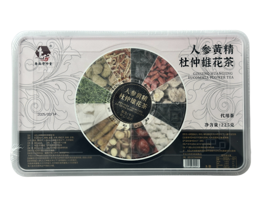 人参黄精杜仲雄花茶