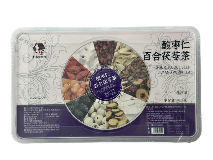 酸枣仁百合茯苓茶